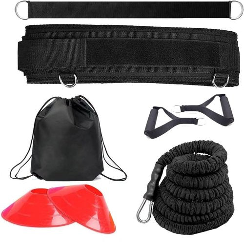 OYINDIZ Speed Training Equipment, Resistance Bungee Band Multi-Sport Exercise Set Improve Focus Explosive Agility Power Strength Vertical Jumping Basketball Tennis Football Volleyball