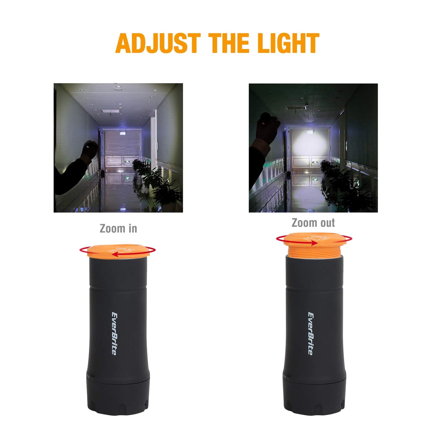 EverBrite 2-in-1 Mini Lanterns and LED UV&White Light Flashlight