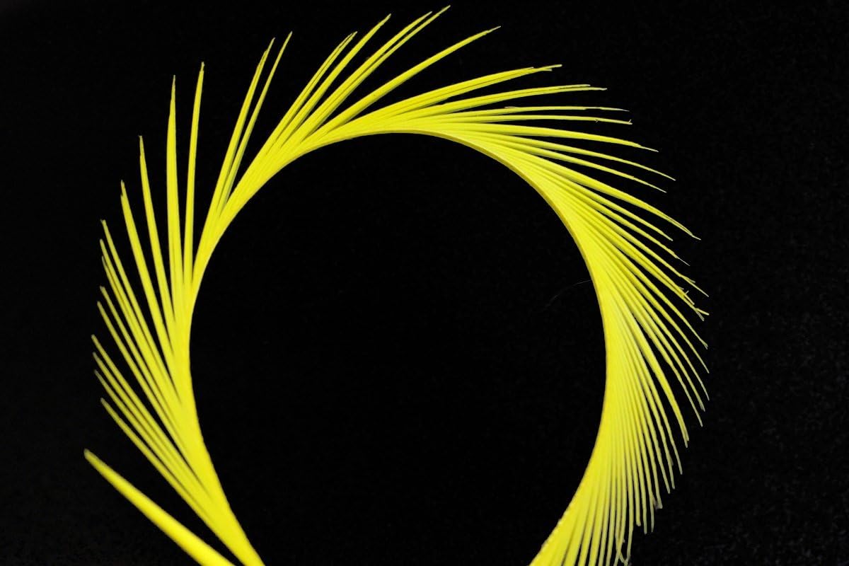 60 pcs/lot 15 Colors Goose Biots Spiky Fibers Feathers Stonefly Nymph Tails Antennae Wings Fly Fishing Tying Materials