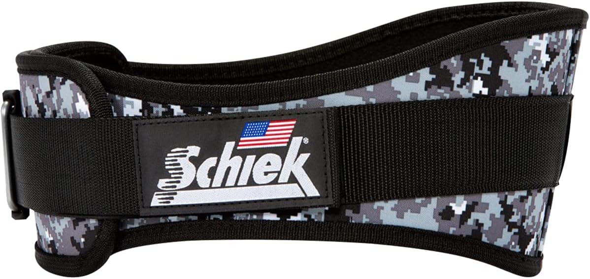 Schiek Sports 2006 Nylon 6 Inches Weight Lifting Belt - Support Belt for Power Lifting