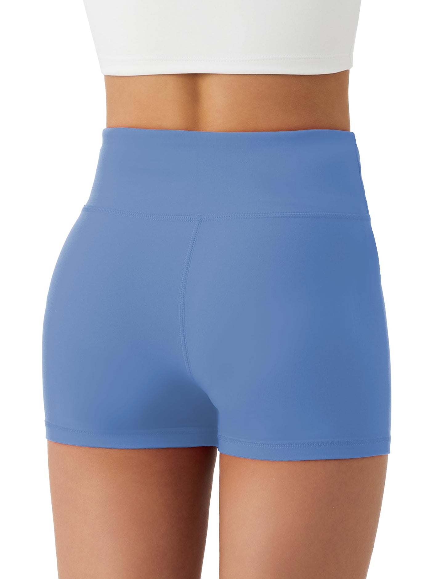 AugIris Girls Athletic Biker Shorts with Hidden Pocket High Waisted Dance Kids Shorts Soft Active Yoga Bike Short Teen