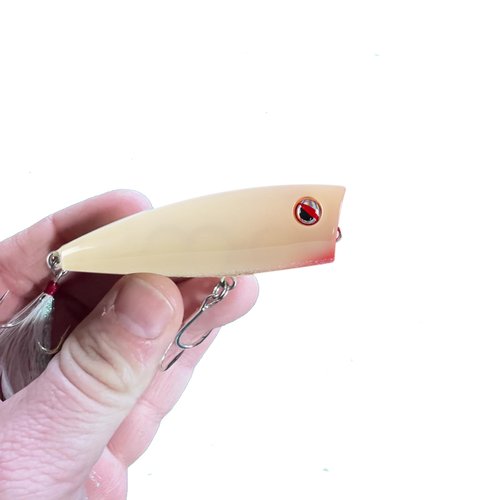 LITTMA Bass Fishing Topwater Popper Lures - Effective Top Water Lures for Bass Anglers - Durable Design for Catching Trophy Bass with High-Performance Popping Action