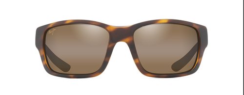 Maui Jim Men's Mangroves Polarized Wrap Sunglasses, Tortoise/HCL Bronze, Medium