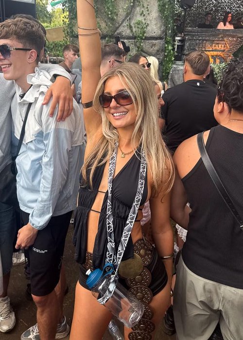 Don Hardware Water Bottle Holder with Strap – Hands-Free Cup & Drink Lanyard for Festivals, Beer Glass Holder, Crossbody Sling, Tumbler Carrier, Cup Holder, Bottle Strap & Walking Accessory