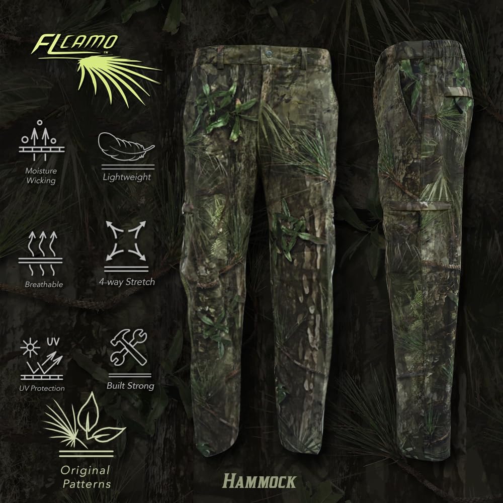 FL Camo Hammock Lightweight Performance Pants (Y-XS)