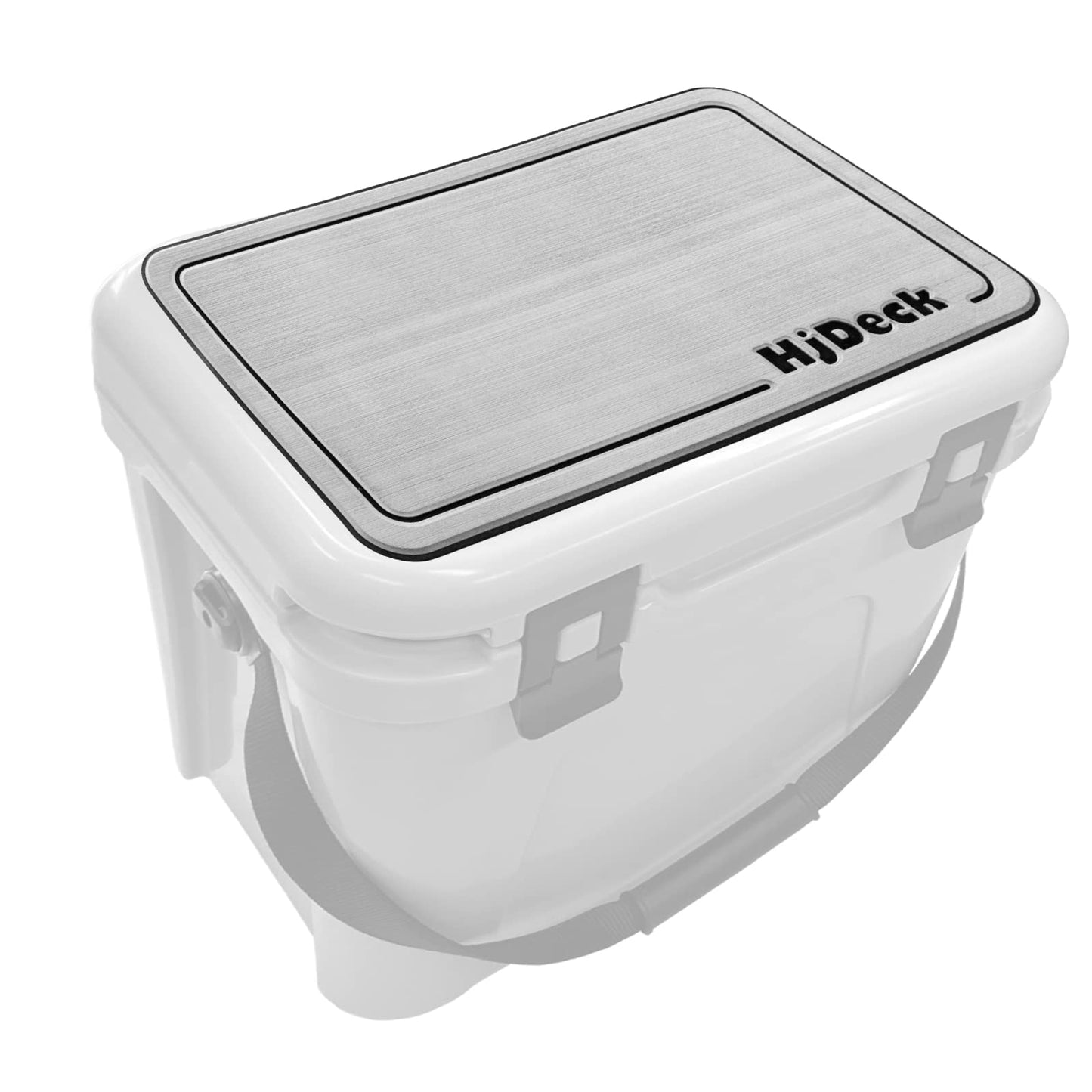 Hjdeck Cooler Pad for YETI Tundra 45 Cooler Seat Cushion Soft Self-Ahesive Cooler Pad Accessory - Light Grey