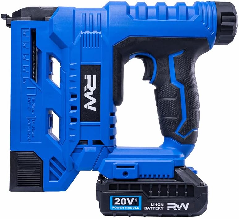 RealWork 4V Cordless 3/8" Crown Staple Gun