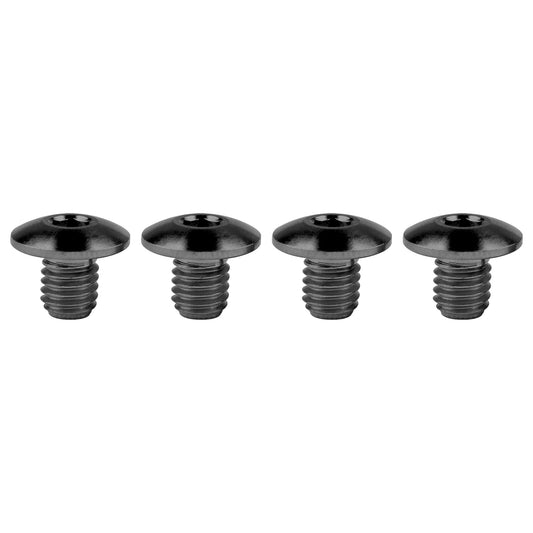 Wanyifa Titanium Ti M5 Bolt for Brake Handle Oil Cap Screws Accessory Pack of 4 (Black)