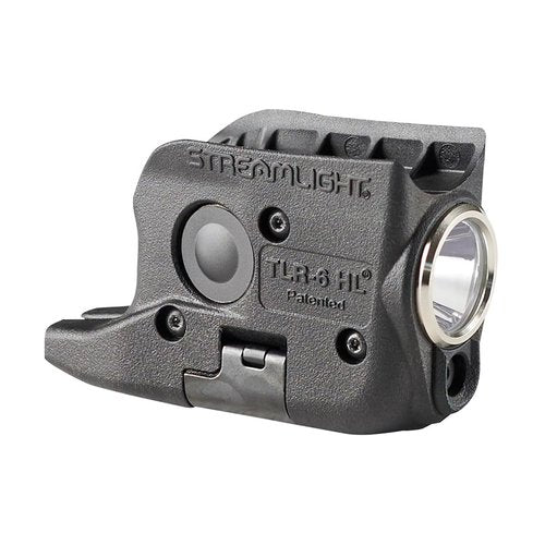 Streamlight 69340 TLR-6 HL 300-Lumen Rechargeable Tactical Weapon Light with Integrated Red Aiming Laser Designed Exclusively and Solely for Glock 42/43 and 43X/48 (Non-Rail or MOS), Black