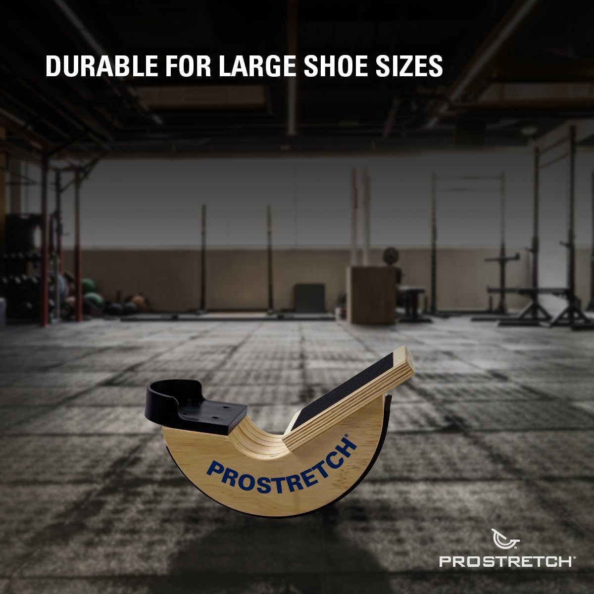 ProStretch Wooden Original, Calf Stretcher and Foot Rocker for Plantar Fasciitis, Achilles Tendonitis, and Tight Calves, Made in USA