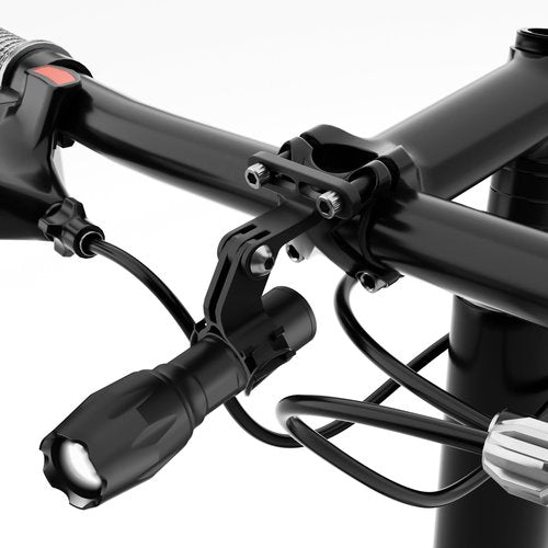 Out Front Camera Mount for GoPro Bicycle Holder for Cycling Lamp ( Black)