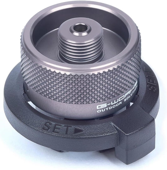 Convert Adapter, for Nozzle Bottle Type/Butane Gas Cartridge/Canister TO Screw Type Gas/Lindal Valve Canister/Butane Adapter(Vertical Type)