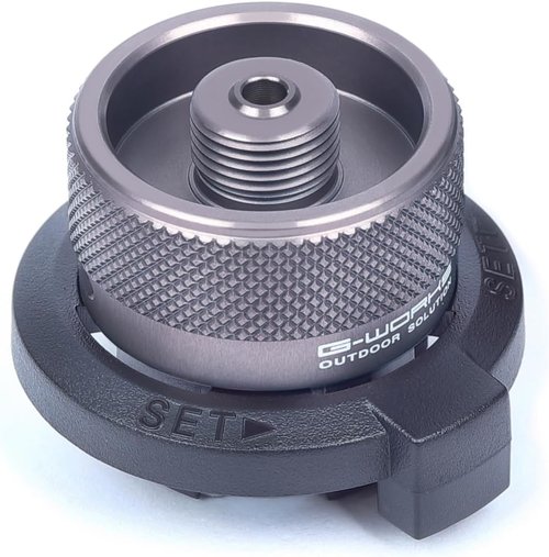 Convert Adapter, for Nozzle Bottle Type/Butane Gas Cartridge/Canister TO Screw Type Gas/Lindal Valve Canister/Butane Adapter(Vertical Type)