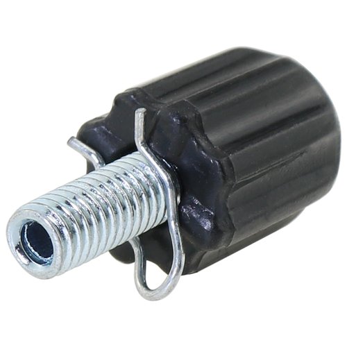 Heyous 6PCS Bicycle M5 Derailleur Fine Adjustment Screw Brake Black Adjustment Screw Barrel Adjuster Bolt for MTB Derailleurs and Front and Rear Paddle Adjustment