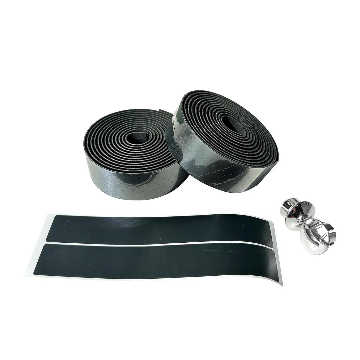 UPANBIKE Bike Handlebar Tape with Stomata Luxury Synthetic Leather Wraps for Road Bike Fixed Gear Bike (2pcs/Set)