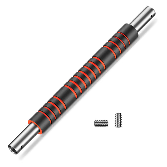 Adjustable Dumbbell Handle/Straight Barbell/Arm Blaster for 1" Cast Iron Weight Plates with Collars Loadable Dumbbells (Barbell Connector)