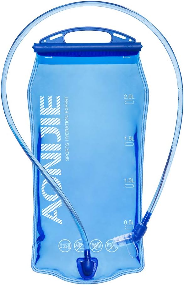 AONIJIE 1L/ 1.5L/ 2L/3L Folding Riding Running Water Bag Outdoor Mountaineering Backpack Drinking Bag (1.5L-TPU)