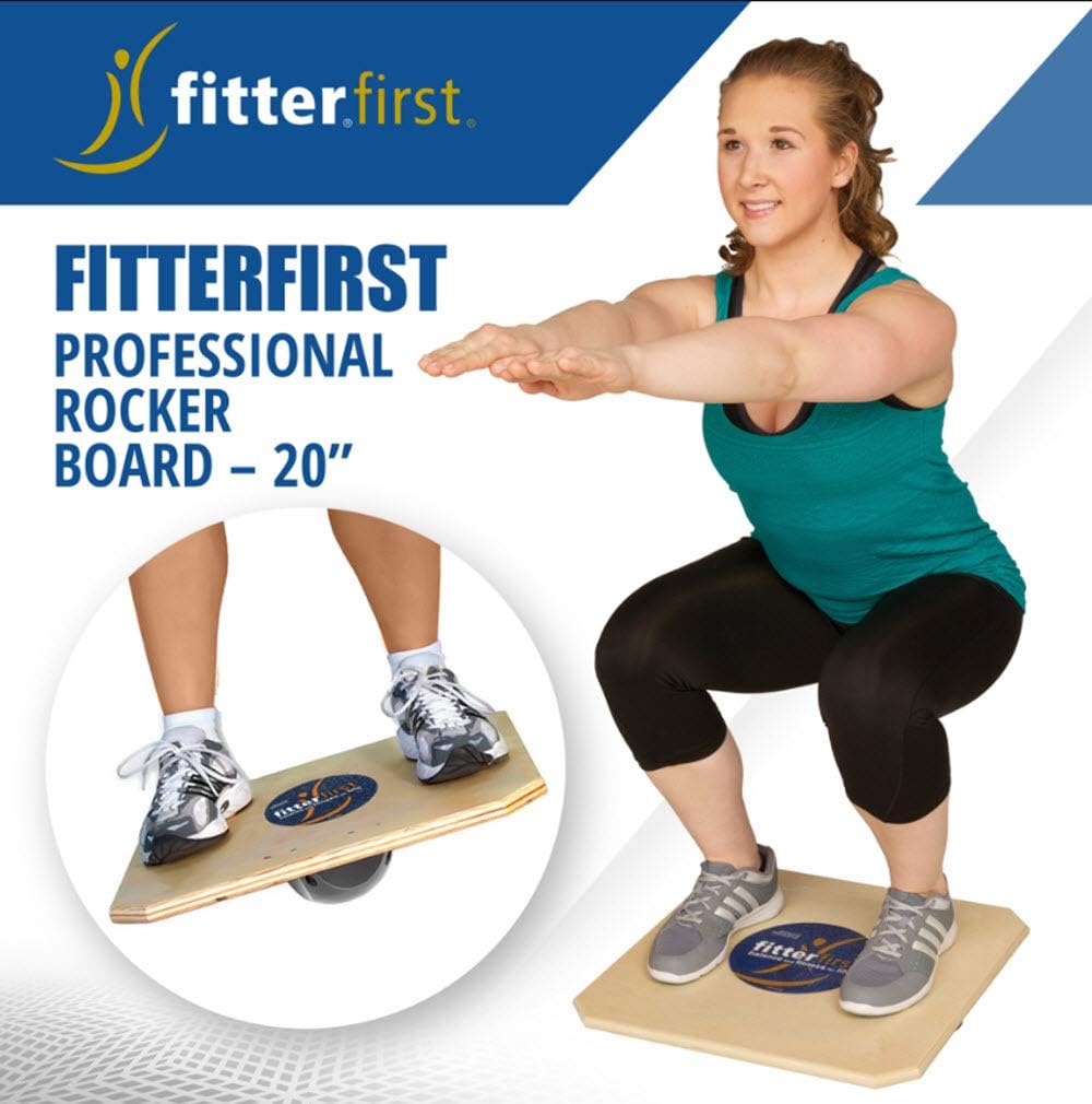 Fitterfirst Professional Rocker Board – 20”