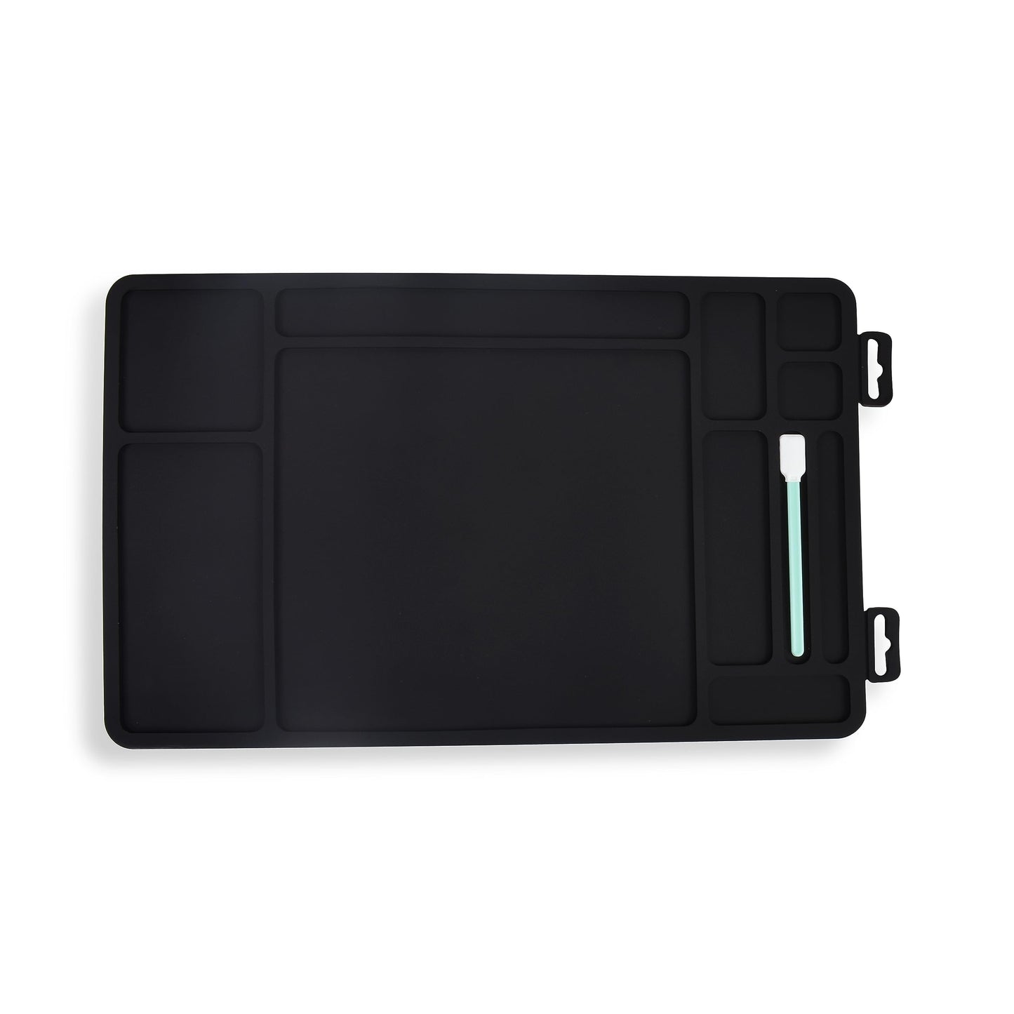 Yolju Gun Cleaning Mat -Maintenance Accessory -Moulded Storage Compartments -for Keeping Tools Secure/Organized -Complete with Cleaning Swab Sticks