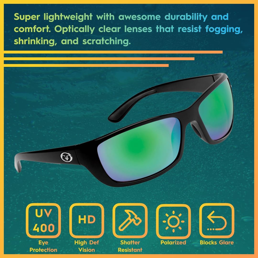 Flying Fisherman Cay Sal Polarized Sunglasses for Men - UV Protection & Comfort