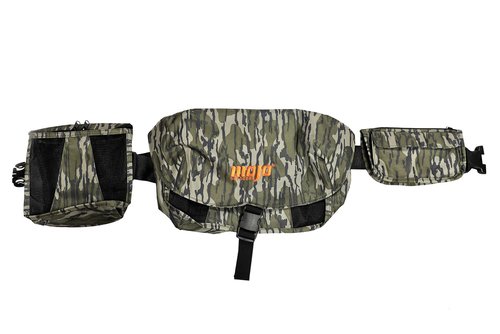 MOJO Outdoors Dove Hunting Game Belt Bag - Waterproof Hunting Fanny Pack with Handy Cell Phone Pocket - Original Bottom Land Camo