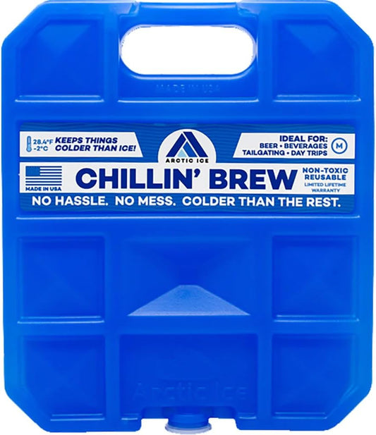 X-Large Reusable Ice Pack - Artic Ice Chillin’ Cradle Series, 5 LB, Long Lasting Blue