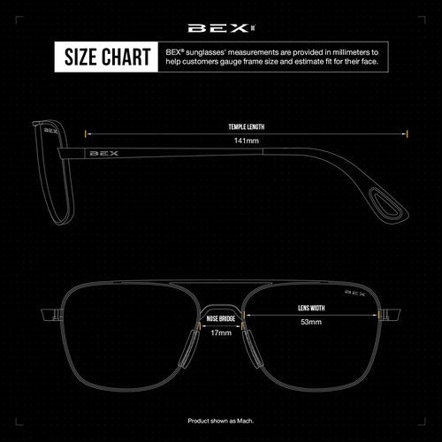 BEX® SUNGLASSES MACH FULL METAL FRAME LIFESTYLE SUNGLASSES (Matte Silver/Gray)