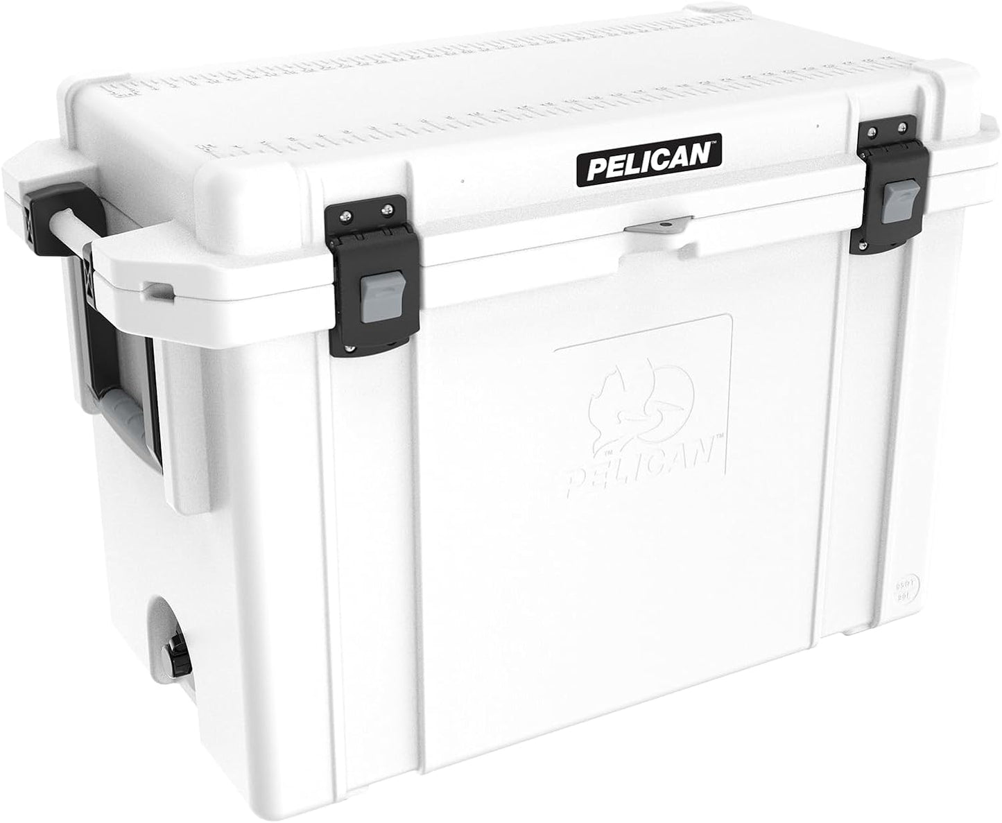Pelican 95QT Elite Cooler | 72 Can Capacity with Ice | 10+ Day Ice Retention | Rubberized Grip Handles | Guaranteed for Life