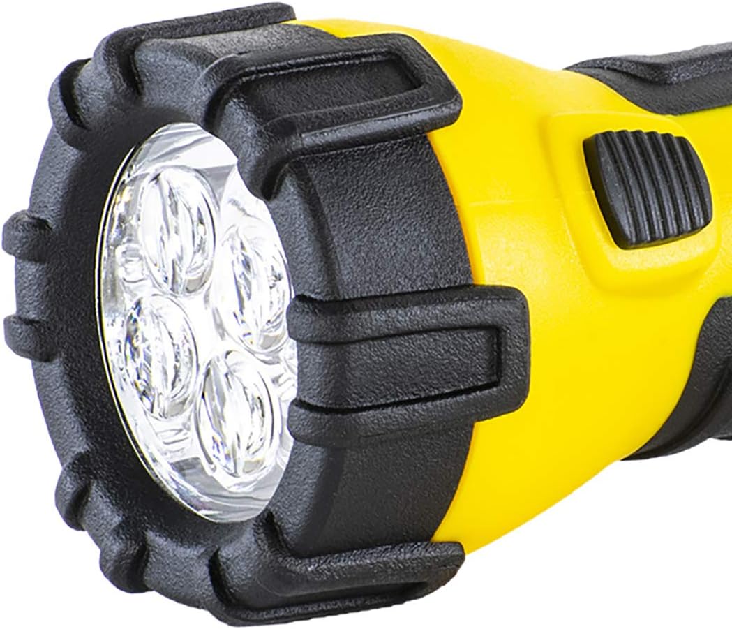 Dorcy 55 Lumen Floating Water Resistant LED Flashlight with Carabineer Clip, Pink ( 41-2509)