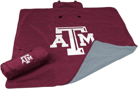 NCAA Texas A&M Aggies All-Weather Blanket - Unisex Adult, Multicolor, One Size