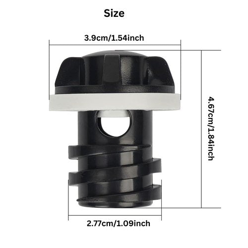 Yeti Compatible Drain Plugs - 2 Pack Leak-Proof Accessories for Roadie, Tundra, Tank & RTIC Coolers
