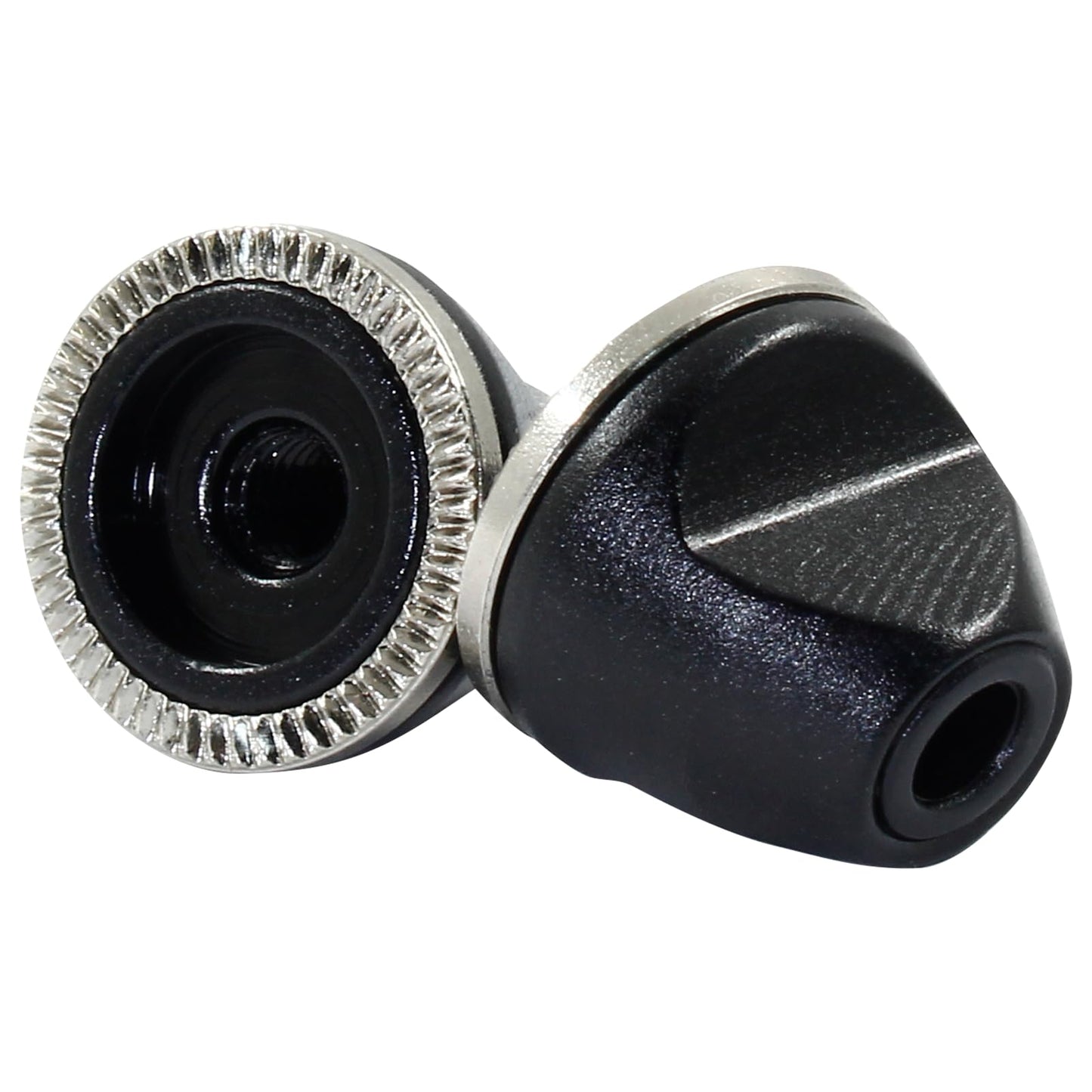 Hitefu 2PCS Mountain Bicycle Quick Release Lever Nut, M5 Screw Non-Slip Nut for Mountain Bike, Ideal for Fixed Gear Road Bike Modifications