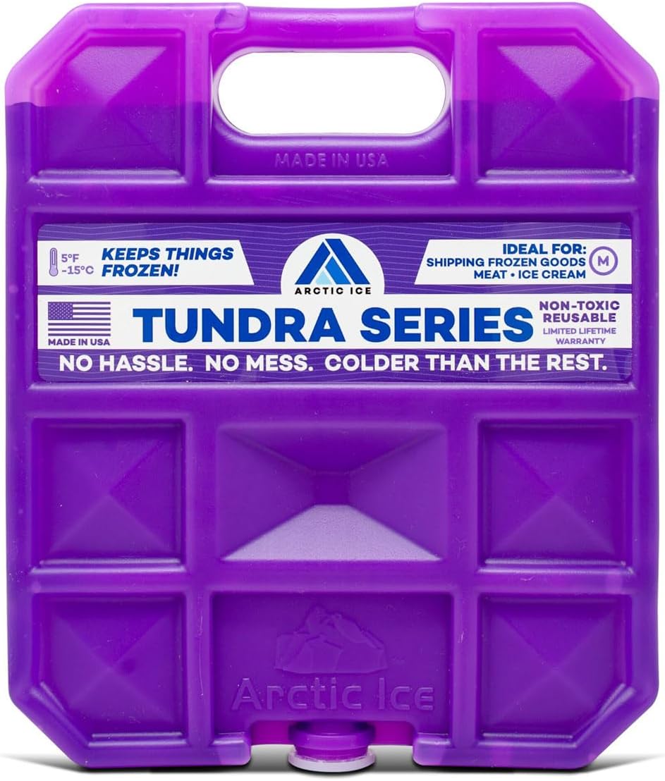 Arctic Ice Tundra Series Reusable Ice Pack - Long-Lasting 5°F Cooling for Coolers