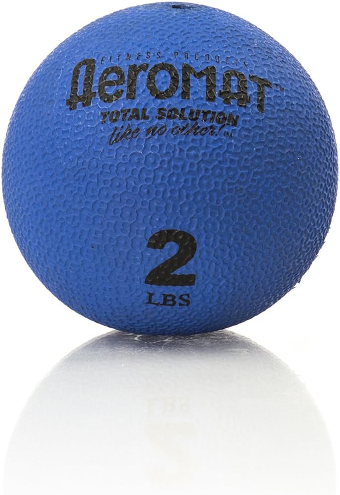 Aeromat Versatile Textured Surface 3.5" Petite Weighted Ball for Yoga/Pilates Practice