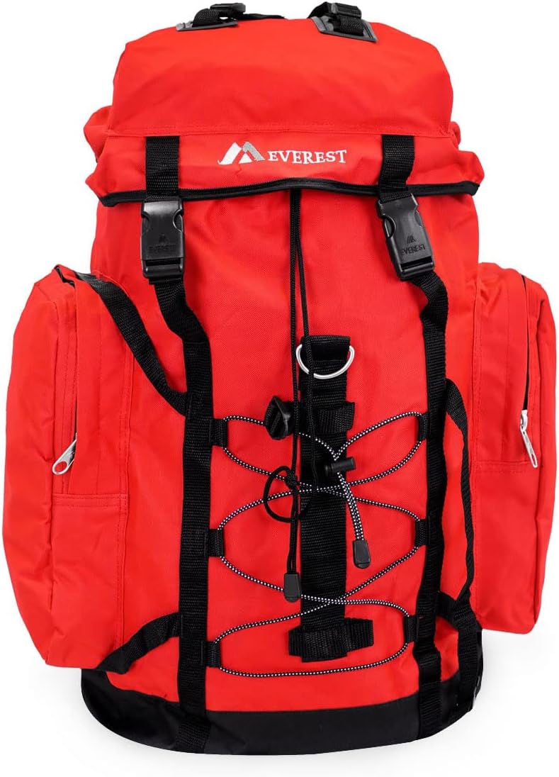 Everest Hiking Pack, Dark Green, One Size