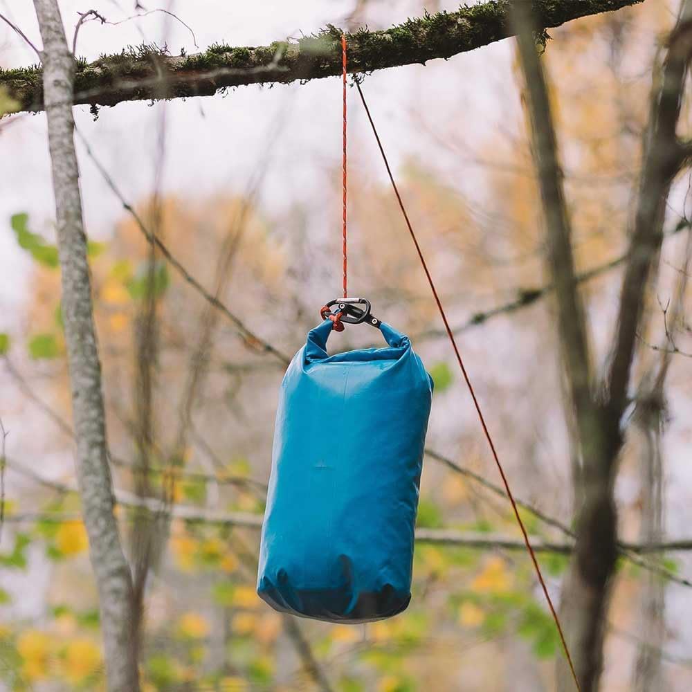 Gear AID 550 Paracord and Carabiner, 7 Strand Utility Cord for Camping and Survival