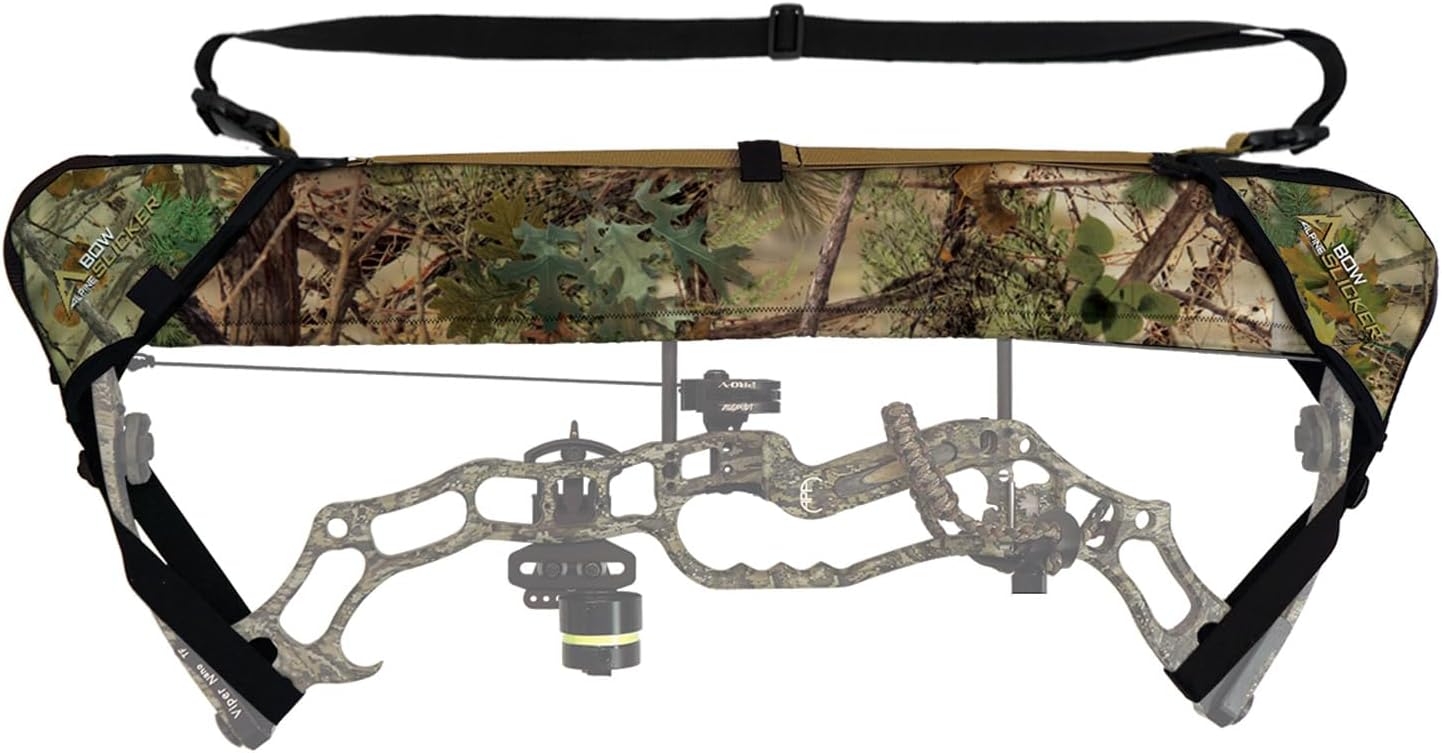 Slicker Weatherproof Bow Sling for Archery, Soft and Compact Bow Case for Hunting Gear Accessories, Cam and String Protector