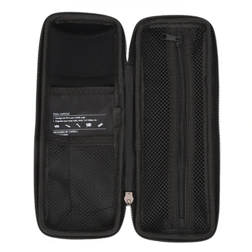 MOUMOUTEN Bicycle Tool Storage Bag, Bike Repair Tool Pod with Sealed Zipper, Bike Tire Repair Kit Bag for Bicycle Water Bottle Cage, Maintenance Kit for Cycling, MTB, Mountain, Road Bicycle