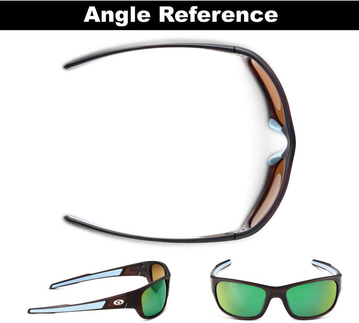 Flying Fisherman Last Cast Polarized Sunglasses with AcuTint UV Blocker for Fishing and Outdoor Sports