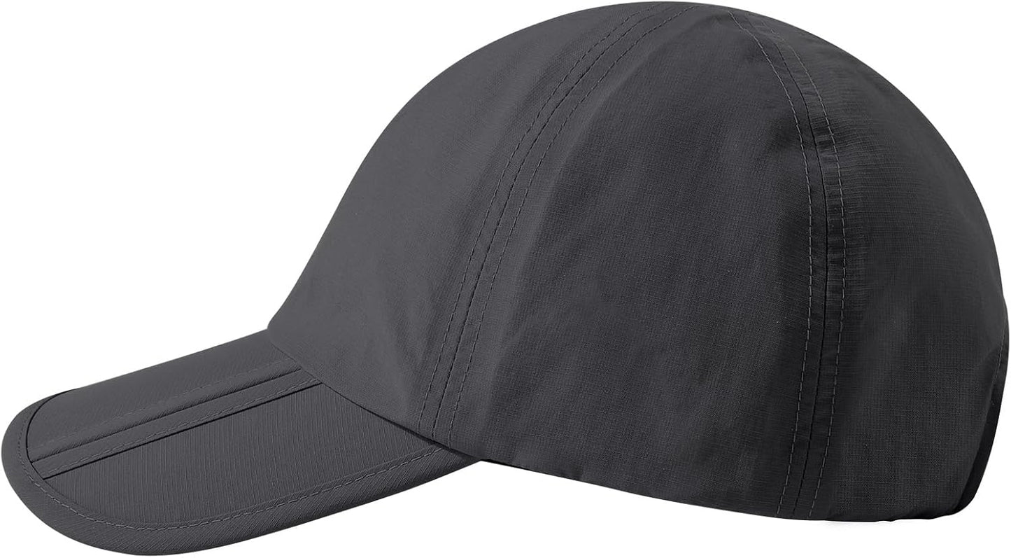 Waterproof Quick-Drying Outdoor Hat for Men & Women - Collapsible Sun & Rain Protection