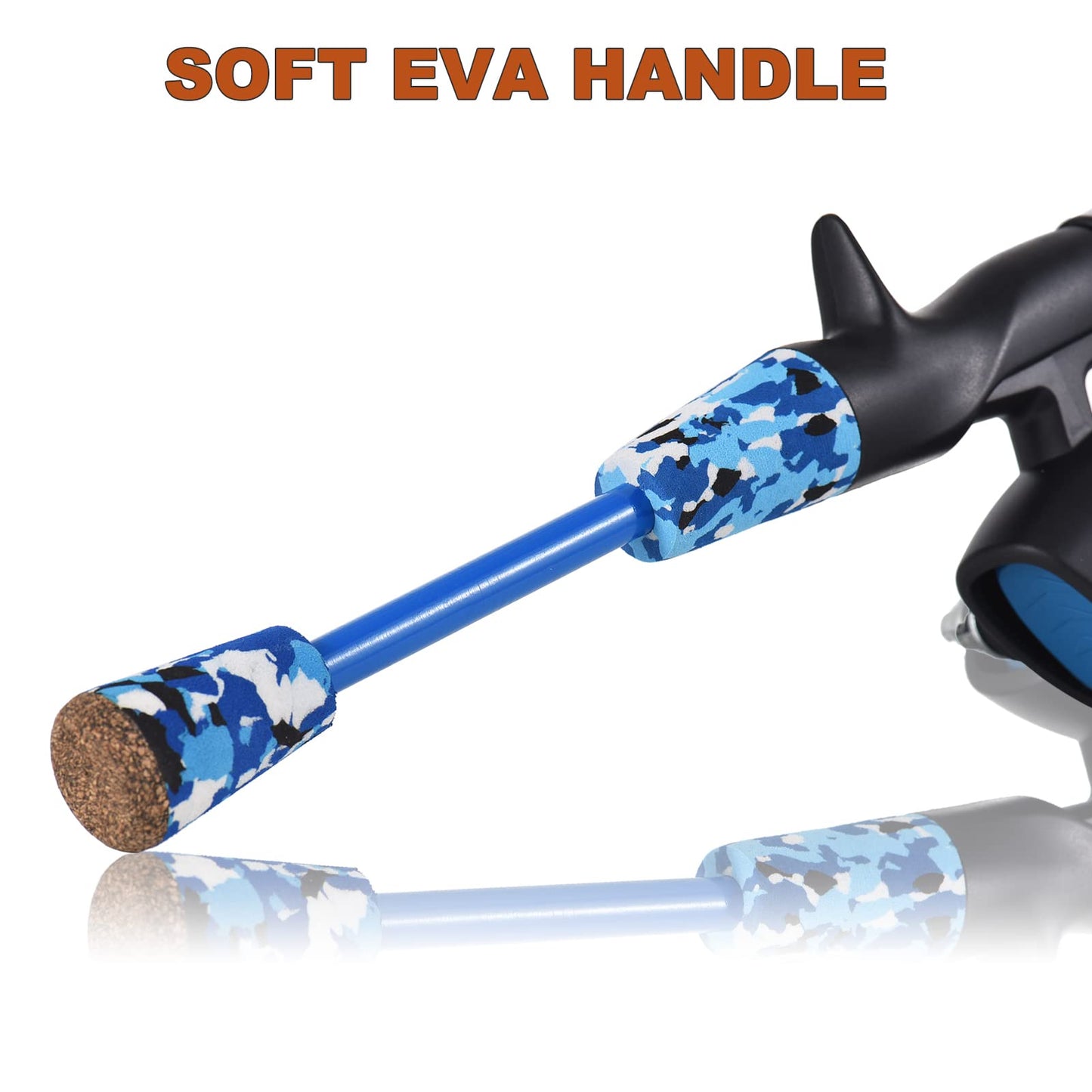 doorslay Kids Fishing Rod and Reel Combo Full Kit 1.2m/1.5m Telescopic Casting Rod Pole with Spincast Reel and Hooks Lures Swivels Carry Bag