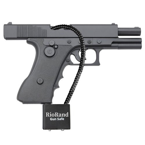 RioRand Keyed Cable Gun Locks Simple Operation 8.5" Compatible with Pistols, Handguns, Rifles, and Shotguns,Storage for Firearm Locking and Safety 3PCS