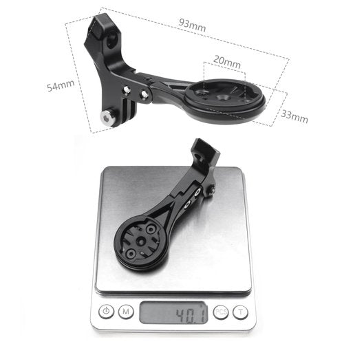 NELboNs Bike Computer Mount Bracket for Specialized S-Works SL8 Stem Bar Integrated Bracket Adapters Compatible with Garmi n/Mage ne/Wa hoo/Bry ton,Short