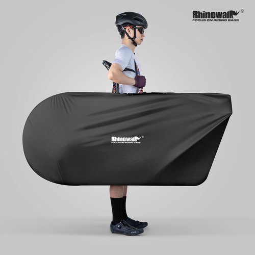 Rhinowalk Bicycle Cover Storage Bag Transport Bag For 26-27.5' Mountain Bikes 700C Road Bikes (Black)