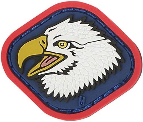 MAXPEDITION Eagle Head Patch - 1.5 x 1.25 Tactical Embroidered Badge