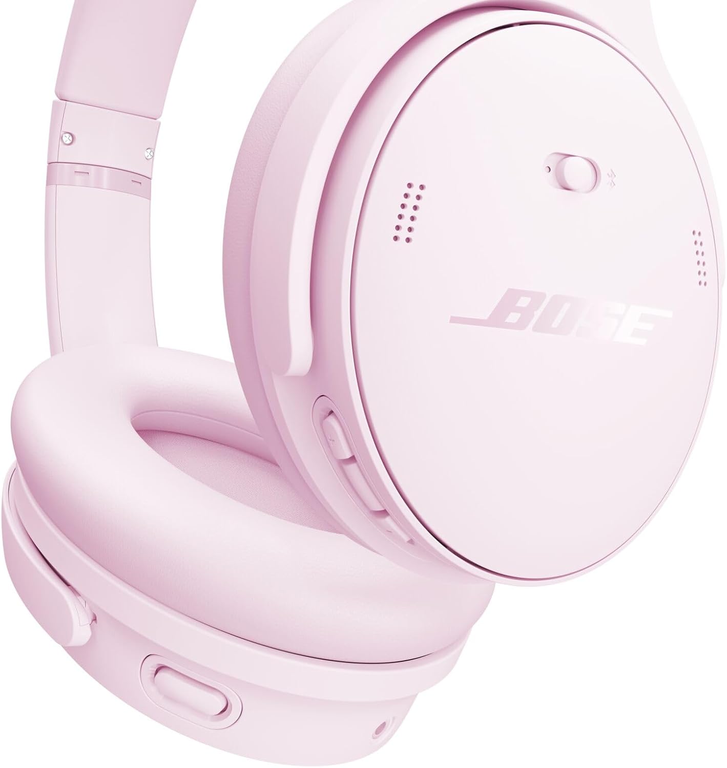 Bose QuietComfort Bluetooth Headphones, Wireless Headphones with Active Over Ear Noise Cancelling and Mic, Deep Bass, Up to 24 Hours of Playtime, Sandstone
