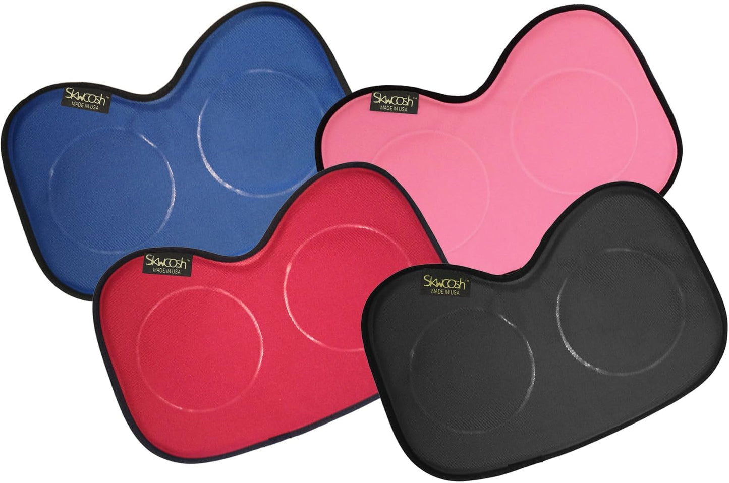 Skwoosh Row Pad Seat Cushion for Masters, Students, Scullers, Dragonboat, Outriggers, Accessories | Fits Concept2 | Gel Pressure Sitz Bone Comfort Relief | Made in USA (Royal Blue)
