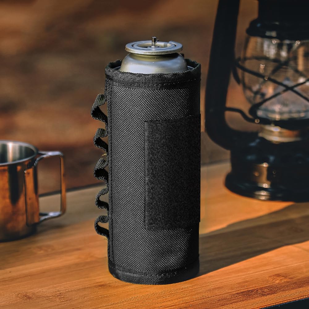 Fuel Cylinder Storage Bag, Shockproof Waterproof Gas Cylinder Sleeve Gas Canister Cover for Outdoor Camping Cooking Supplies