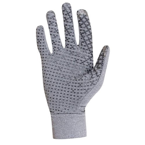 PEARL IZUMI Men's Thermal Lite Cycling Glove, Lightweight & Insulated Thermal Fabric for Entire Glove, Durable Grip with Low Light Visibility for Outdoor Activities, Black Heather, X-Large