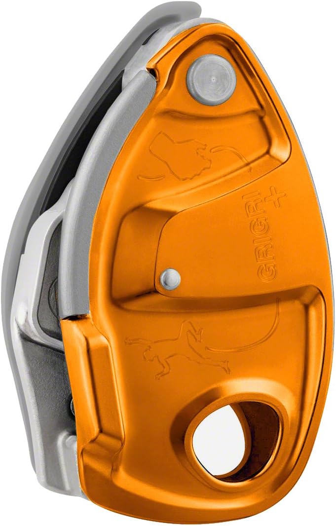 PETZL Orange GRIGRI + Plus Climbing Belay Device